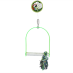 Green Parrot Toy ACRYLIC SWING SMALL|