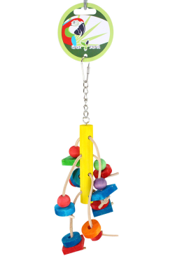 Green Parrot Bird Toy NIGEL|