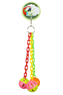 Green Parrot Toy TRIBALL|Bird Toy, Parrot Toy
