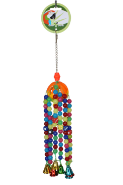 Green Parrot Toy BEAD BALL|Bird Toy, Parrot Toy