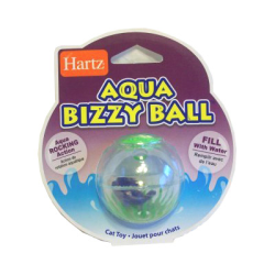 Hartz Aqua Bizzy Ball Cat Toy|