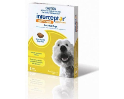 Interceptor Spectrum Chews for Dogs 4 to 11kg (Green) 3 Pack|