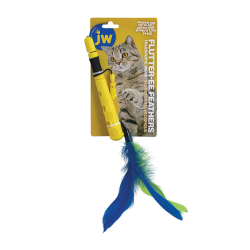 JW Cat Telescopic Flutter-ee Feather Wand|