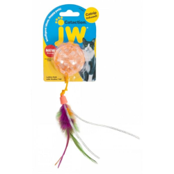 JW Cataction Lattice Ball with Feather Tails|