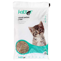 Kitter Wood Pellet Cat Litter 15kg|