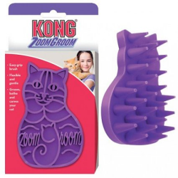 Kong Zoom Groom Brush CAT (Purple)|