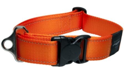 Rogz Utility Landing Strip Collar Orange|