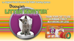 Litter Kwitter Cat Toilet Training System|