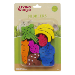Living World Nibblers Fruit and Veggie Mix 14 Piece Value Pack|