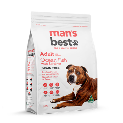 Mans Best Adult Grain Free Ocean Fish with Sardines 2kg|