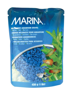 Marina Blue Decorative Gravel, 450g (1lb)|