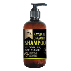 Meals for Mutts Organic Shampoo with Oatmeal, Milk, Honey & Coconut 250mL|