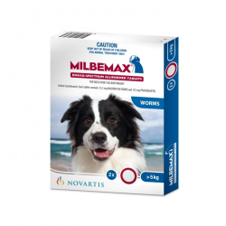 Milbemax Dogs 5kg-25kg 2 Pack|