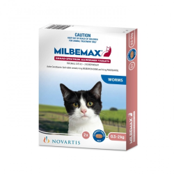 Milbemax Small Cats 0.5kg-2kg 2 Pack|