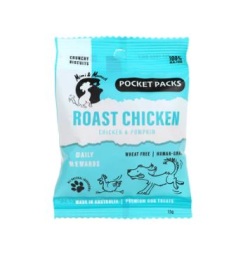 Mimi & Munch Roast Chicken Treats Pocket Strip 5 Pack|