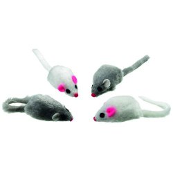 Furry Mice Cat Toy|