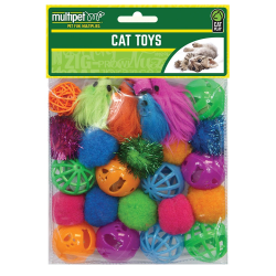 Multipet Cat Toy Value Pack 24pc|