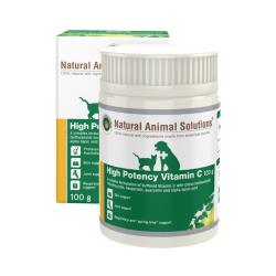 Natural Animal Solutions High Potency Vitamin C 100g|