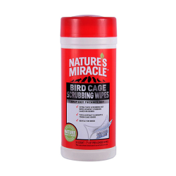 Natures Miracle Bird Cage Scrubbing Wipes 30pk|