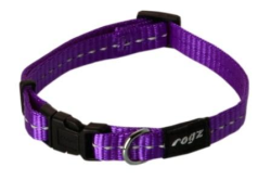 Rogz Utility Nitelife Collar Purple|