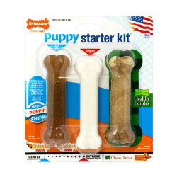 Nylabone Puppy Starter Kit Regular 3 Pack|