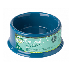 Oxbow Enriched Life No Tip Bowl Large Blue|