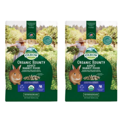 Oxbow Organic Bounty Adult Rabbit Food 1.36kg x 2 BULK BUY|