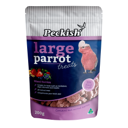 Peckish Large Parrot Treats Mixed Berries 200g|