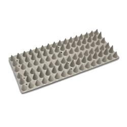 Pest Deterrent Fence & Wall Spikes Flat Section|