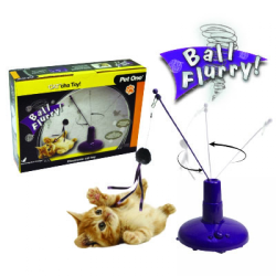 Pet One Catcha Ball Flurry Cat Toy|