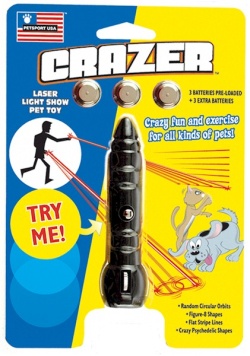 Petsport USA Crazer Laser Light Show Pet Toy|