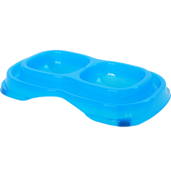 Plastic Ant Free Bowl Double|BLUE