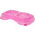Plastic Ant Free Bowl Double|PINK