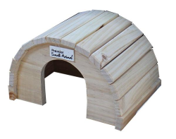 Premier Pet Round Timber Home Large|