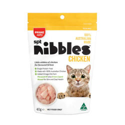 Prime Pantry SPT Nibbles Chicken Cat Treats 40g|