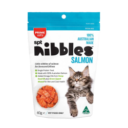 Prime Pantry SPT Nibbles Salmon Cat Treats 40g|