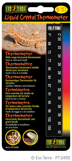 Exo Terra Liquid Crystal Thermometer|