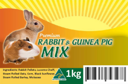 Premium Rabbit & Guinea Pig Mix 1kg|