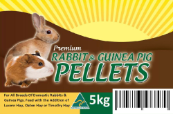 Premium Rabbit & Guinea Pig Pellets 5kg|