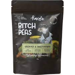 Rascals Dog Treats Bitch Peas 125g|