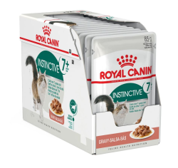 Royal Canin Instinctive 7+ in Gravy Box 12 x 85g|