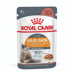 Royal Canin Hair & Skin in Gravy Pouch 85g|