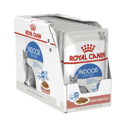 Royal Canin Indoor in Gravy Box 12 x 85g|