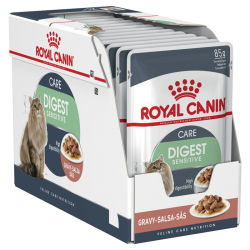 Royal Canin Digest Sensitive in Gravy Box 12 x 85g|