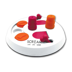 Scream Interactive Dog Flip Puzzle Board|