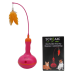 scream-vase-tumbler-treat-toy-dispenser-cat-and-small-dog-toy-pink-orange2|