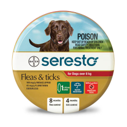 Seresto Flea & Tick Collar for Dogs over 8kg|