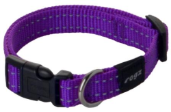 Rogz Utility Snake Collar Purple|