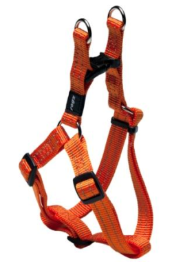 Rogz Snake Step-In Harness Orange|
