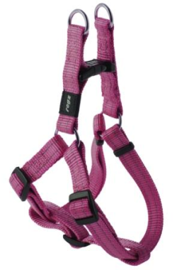 Rogz Snake Step-In Harness Pink|